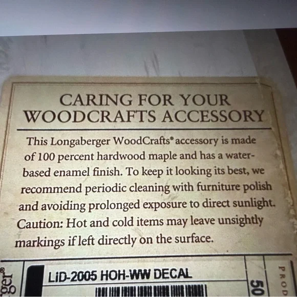 Longaberger VINTAGE Handwoven Square Basket with Liner; Excellent condition - Picture 8 of 8